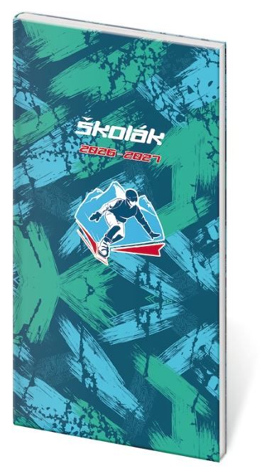 Obrázek produktu: Školní diář školák 2026/27 - Iceboy