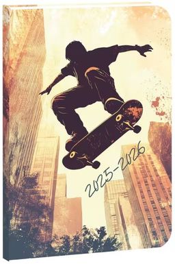 Obrázek produktu: Školní diář Student 2025/26 - Skate
