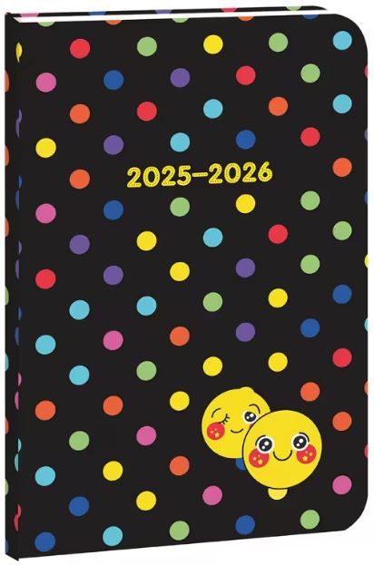 Školní diář STUDENT Smiley 2025/26 - české kalendárium Helma 365