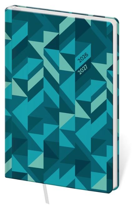Obrázek produktu: Školní diář Student 2026/27 - Geometric