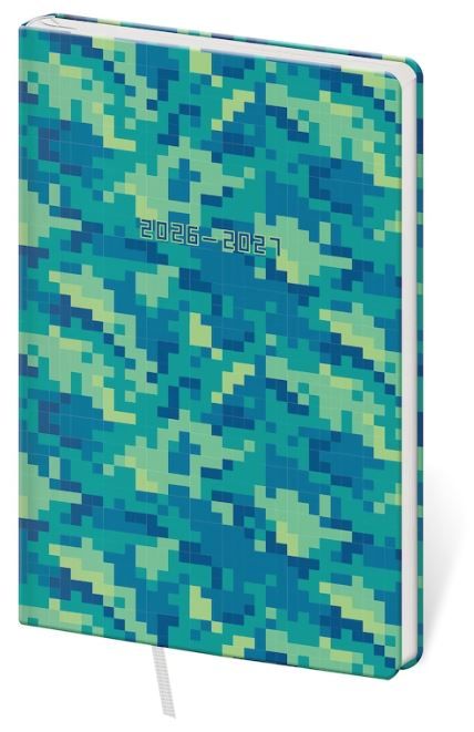 Obrázek produktu: Školní diář Student 2026/27 - Pixel Quest