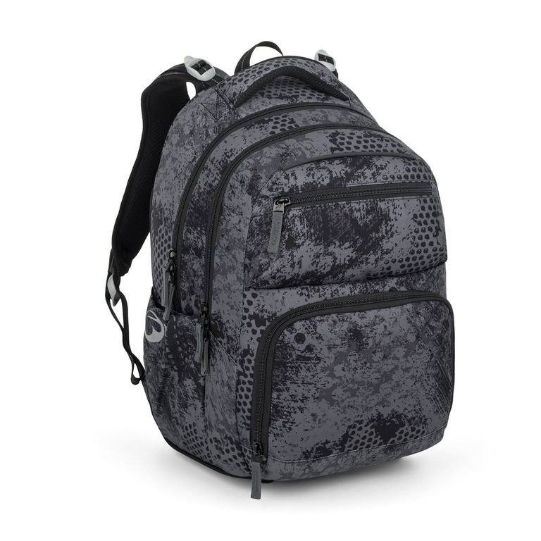 Bagmaster ZIPSTER 25 B školní batoh – šedý BagMaster