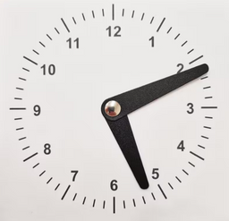 Obrázek produktu: Školní hodiny papírové - malé 10 ×10 cm