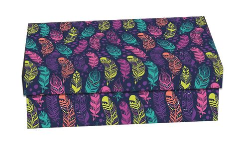 Obrázek produktu: Školní krabice Stil 33 × 22,5 × 8 cm - Peříčka