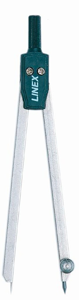 Školní kružítko Linex 75 kovové 12 cm