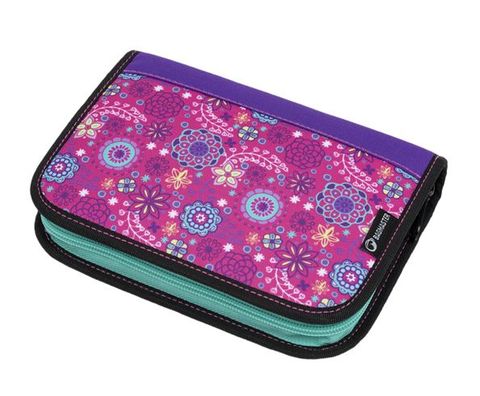 Obrázek produktu: Školní penál Bagmaster - ALFA 9 A PINK/VIOLET