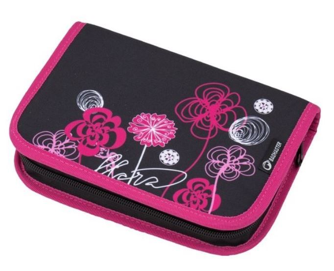 Školní penál Bagmaster - LIM 8 A BLACK/PINK/WHITE