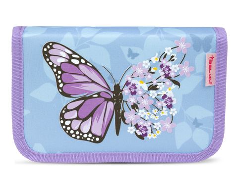 Obrázek produktu: Školní penál Belmil - Purple Blue Butterfly