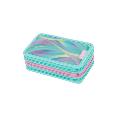 Obrázek produktu: Školní penál Herlitz- Minty Love - 3-patrový, vybavený