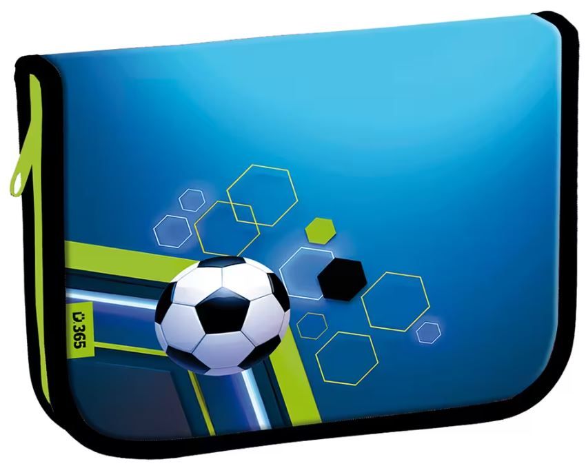 Školní penál jednopatrový Football