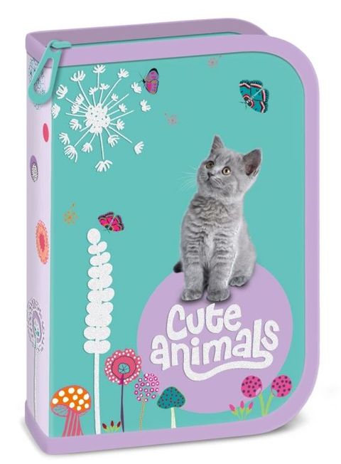 Obrázek produktu: Školní penál plný Cute Animals - Kotě