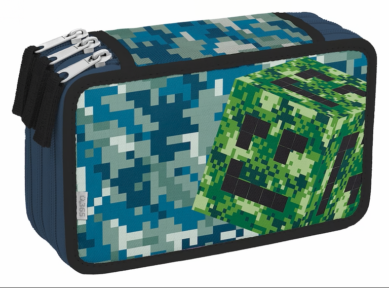 Školní penál třípatrový Craftboy