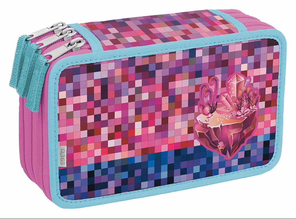 Školní penál třípatrový Craftgirl