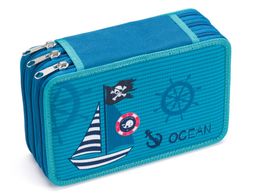 Obrázek produktu: Školní penál třípatrový - Ocean Pirate