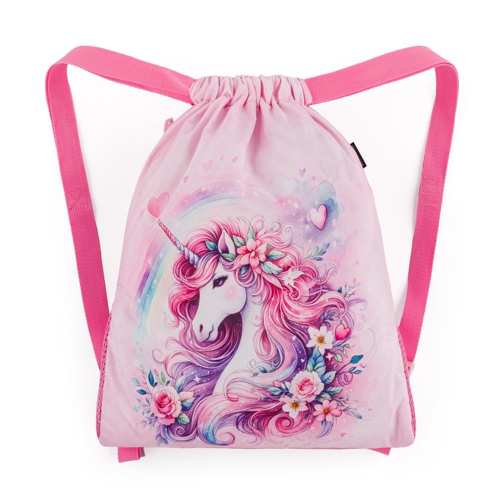 Školní sáček na přezůvky - Jednorožec