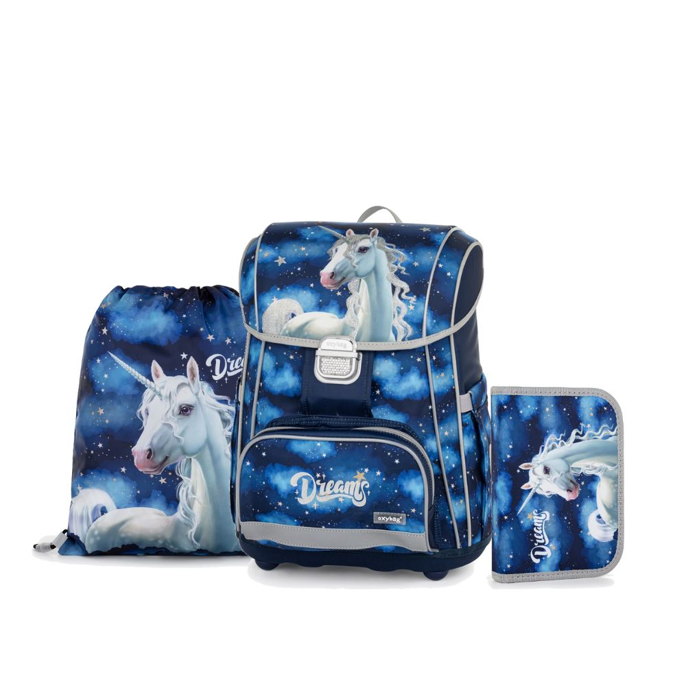 Školní set 3ks PREMIUM - Unicorn