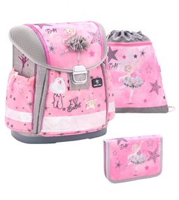 Obrázek produktu: Školní set Belmil - Ballet Light Pink (aktovka + penál + sáček)