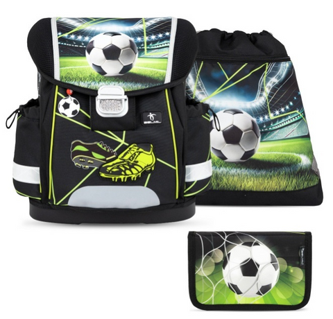 Obrázek produktu: Školní set Belmil - Champion´s Kick (aktovka + penál + sáček)