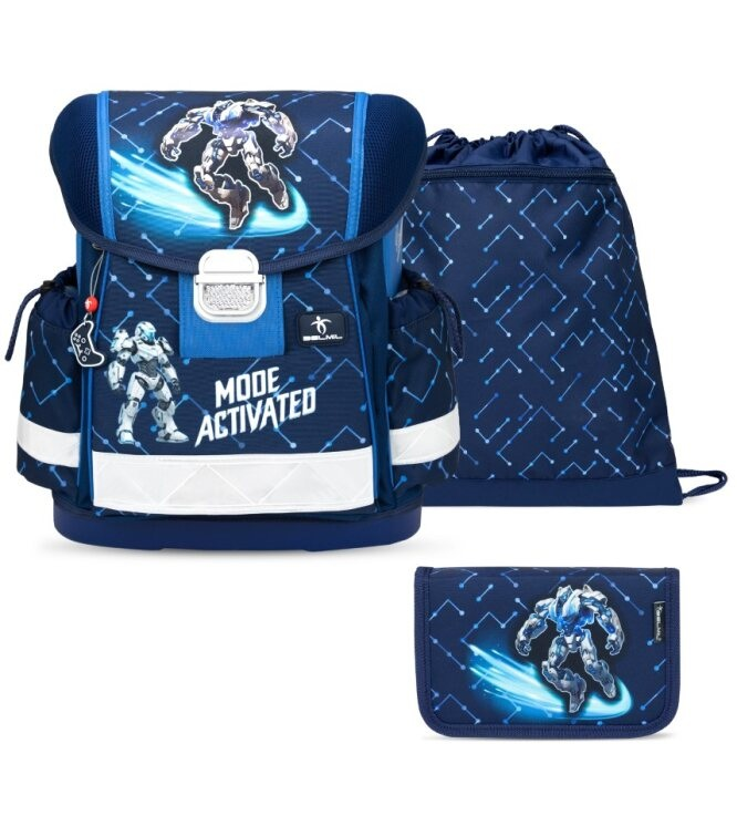 Školní set Belmil - CyberNova (aktovka + penál + sáček)