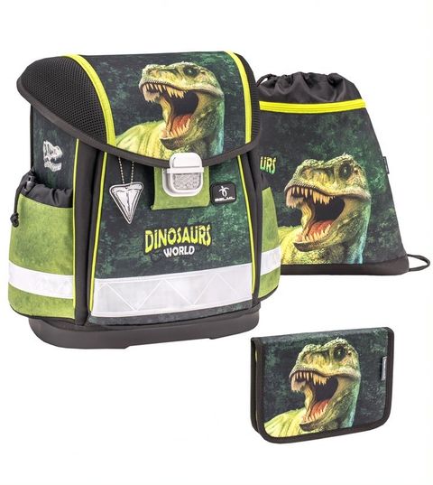 Obrázek produktu: Školní set Belmil - Dinosaur World (aktovka + penál + sáček)