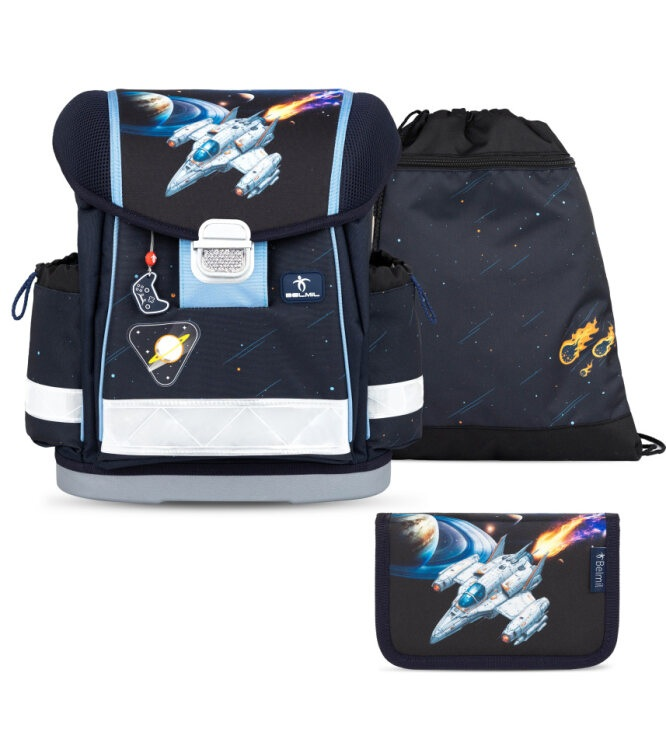 Školní set Belmil - Orion (aktovka + penál + sáček)