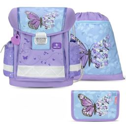 Obrázek produktu: Školní set Belmil - Purple Blue Butterfly