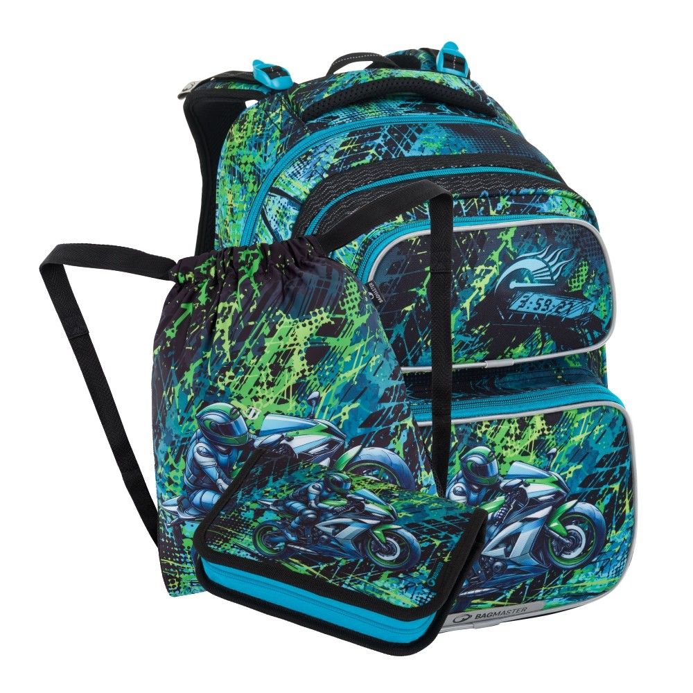 Školní set pro prvňáčky - Motorka