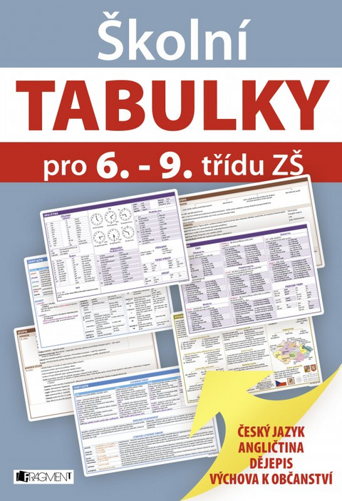 Obrázek produktu: Školní TABULKY pro 6.-9. třídu ZŠ (humanitní předměty)