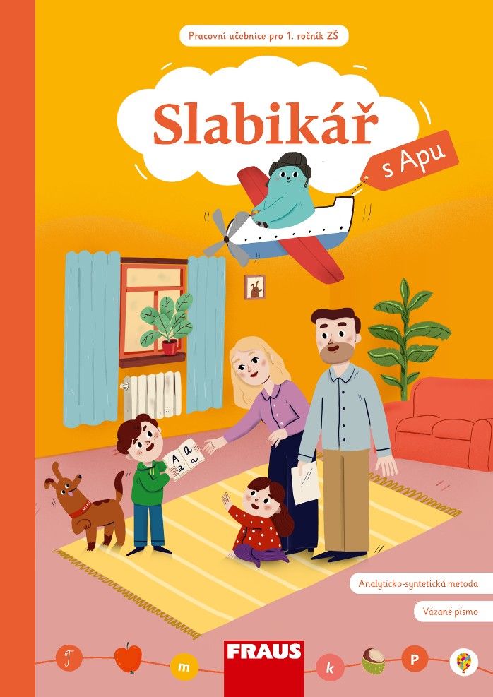 Slabikář s Apu - hybridní pracovní učebnice