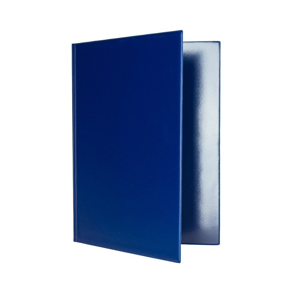 Sloha A4 SPORO boční kapsa, PVC - modrá