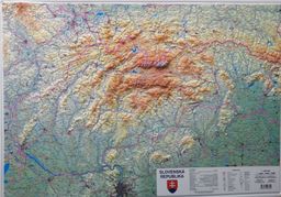 Obrázek produktu: Slovenská republika - reliéfní nástěnná mapa - 1:450 000