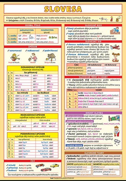 Obrázek produktu: Slovesa A4 (30x21 cm)