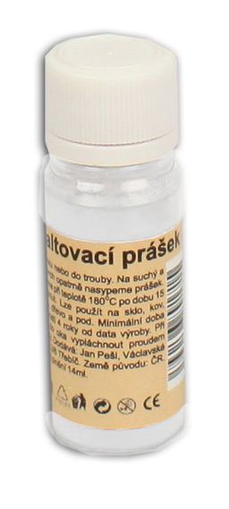 Obrázek produktu: Smaltovací prášek 10g - barva bílá
