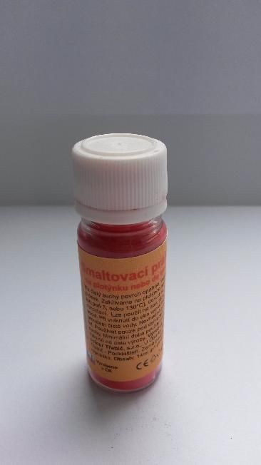 Obrázek produktu: Smaltovací prášek 10g - barva červená