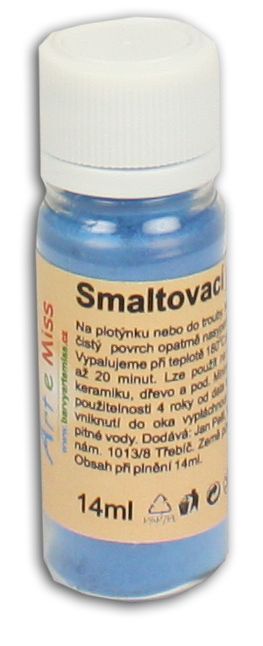 Obrázek produktu: Smaltovací prášek 10g - barva světl.modrá