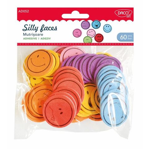 Obrázek produktu: Smile pěnové samolepící - 60 ks