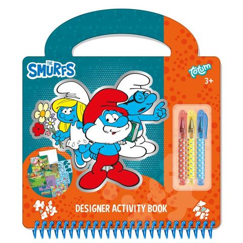 Obrázek produktu: Šmoulové Designový sešit aktivit