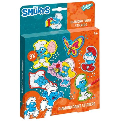 Obrázek produktu: Šmoulové diamantové malování Samolepky