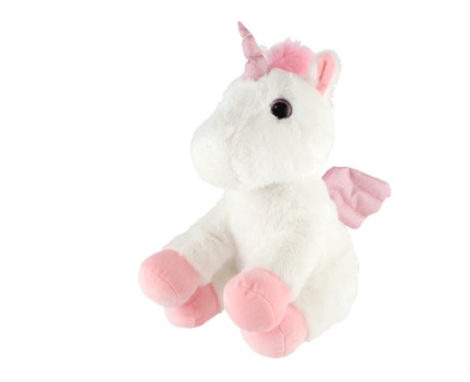 TEDDIES Dětský jednorožec s křídly 38 cm