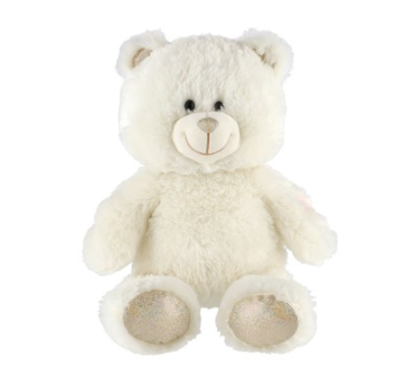 Snílek medvěd bílý plyšový, 40 cm