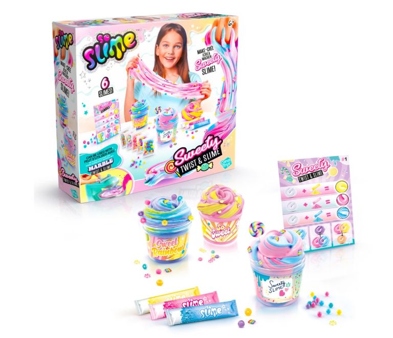 So Slime sada na výrobu mramorových slizů Sweety Twist