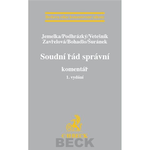 Obrázek produktu: Soudní řád správní. Komentář