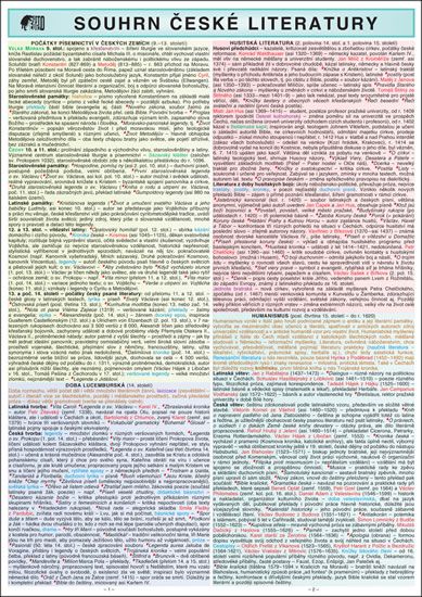 Souhrn české literatury SŠ