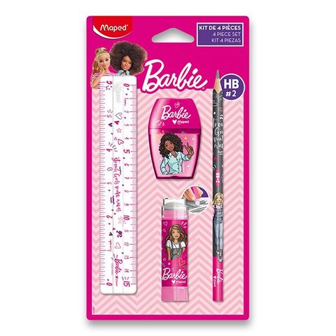 Obrázek produktu: Souprava školních potřeb MAPED Barbie - 4 ks