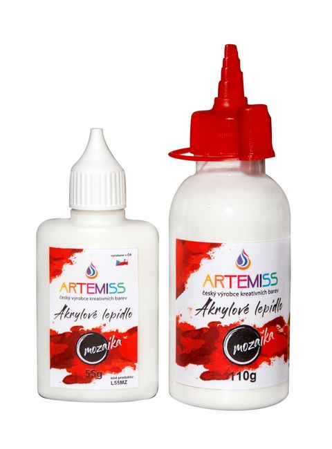 Obrázek produktu: SPECIÁLNÍ LEPIDLO na kamínky, dlaždičky, keramiku, mozaiku - 100 ml