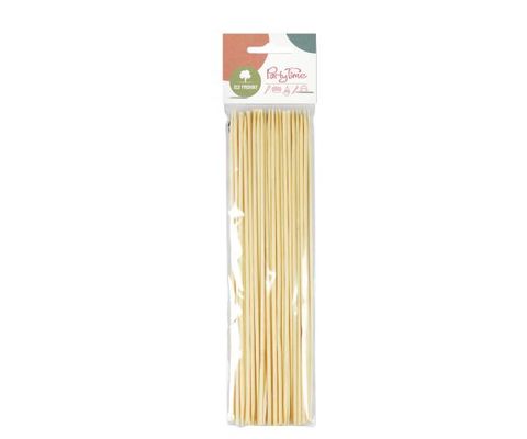 Obrázek produktu: Špejle s hrotem bambusové 20 cm – 50 ks