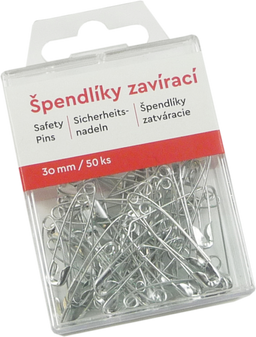 Obrázek produktu: Špendlíky zavírací 30 mm 50 ks