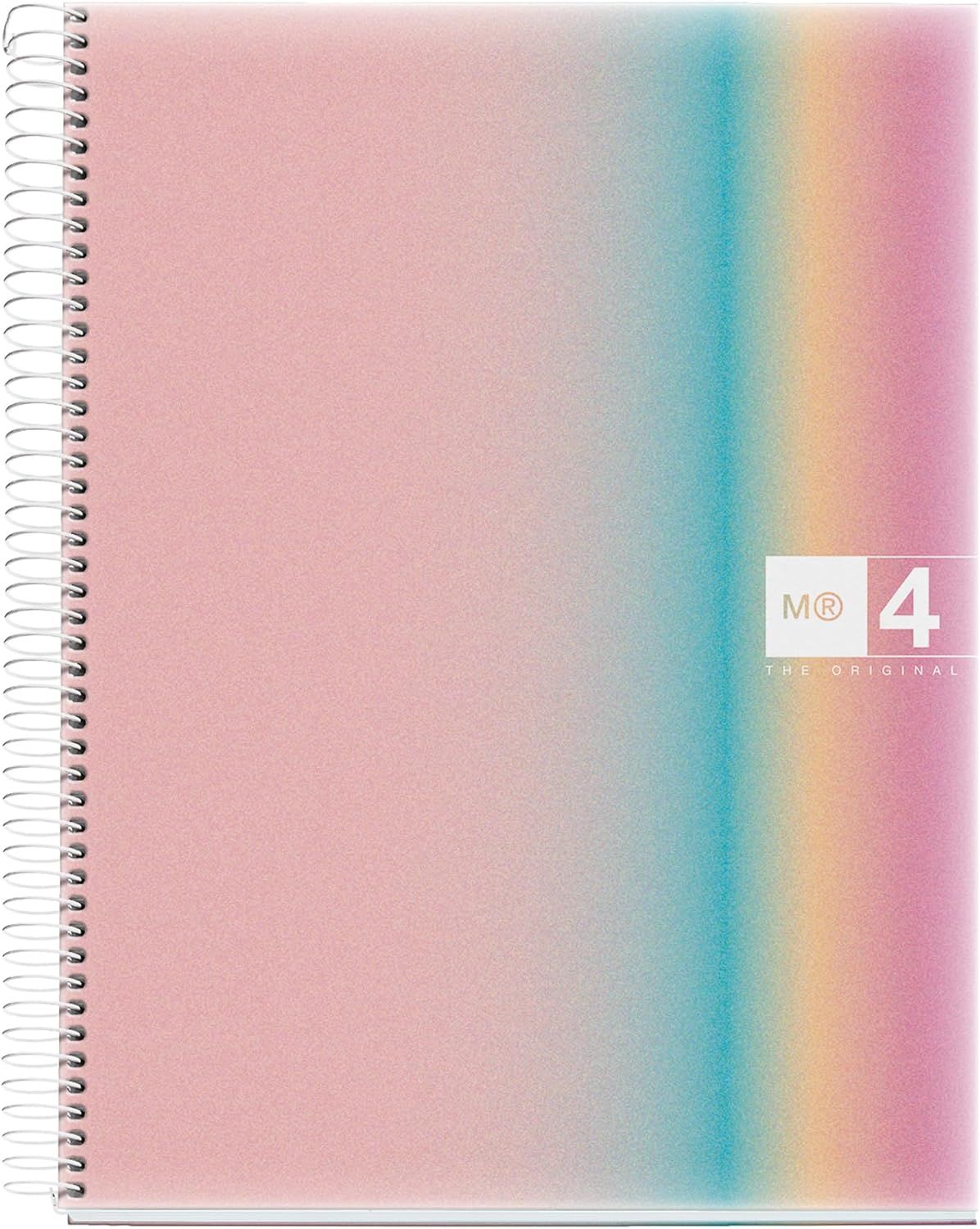 Spirálový blok Aurora A4 PP, 120 listů, 70 g, linkovaný - West Bay