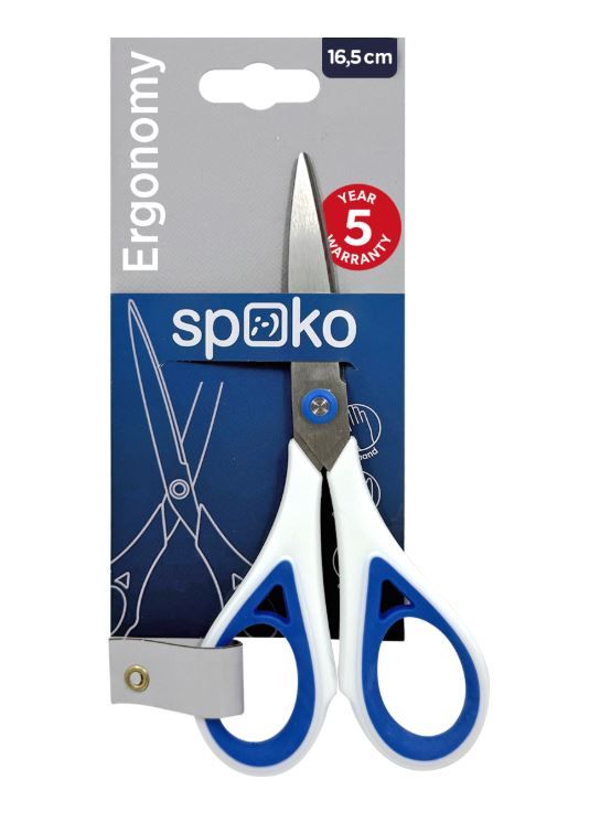 Spoko Kancelářské nůžky Ergonomy 15 cm