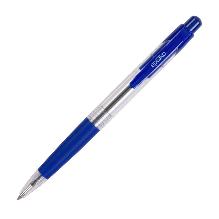 Kuličkové pero Spoko 112 - modrá náplň, 0,5 mm